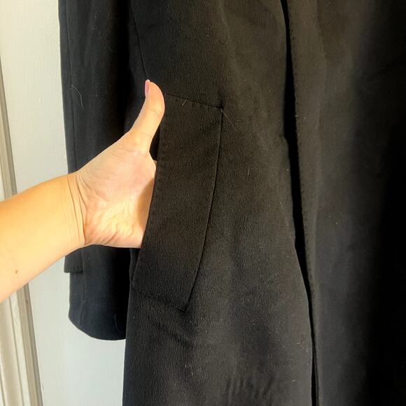 Rialto Italian wool cashmere long coat men's size 44 L BB - Picture 3 of 10